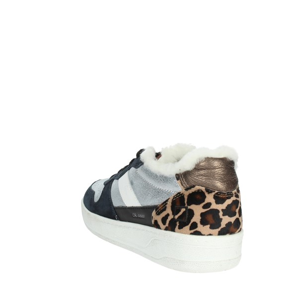 D.a.t.e. Shoes Sneakers Blue/Silver W351-C2F-PO-LS