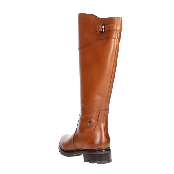 Keys Shoes Boots Brown leather K7402