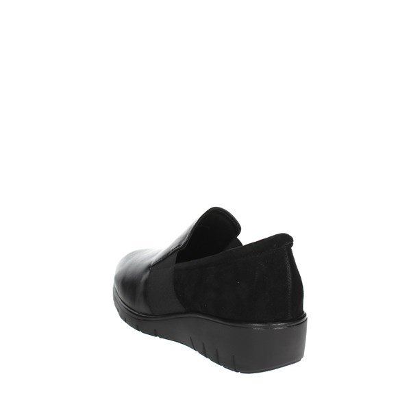 Cinzia Soft Shoes Moccasin Black IV17661-PN