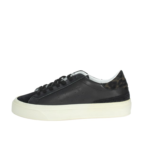 D.a.t.e. Shoes Sneakers Black W351-SO-VC-BK