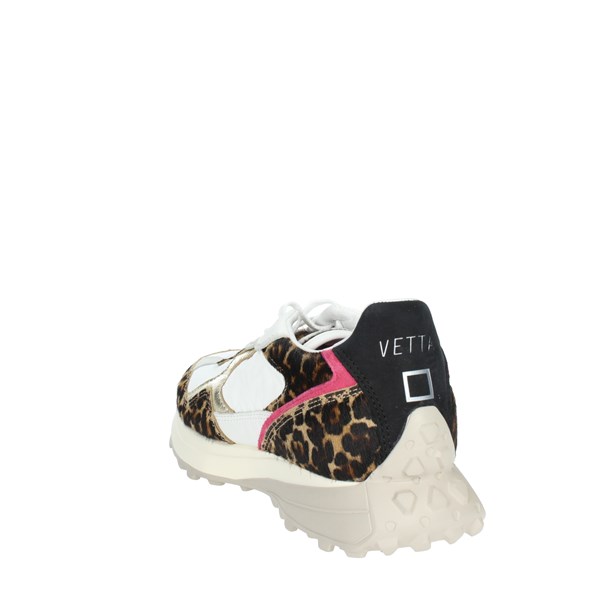 D.a.t.e. Shoes Sneakers White/Brown W371-VT-PN-WD
