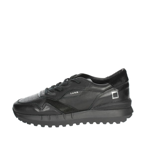 D.a.t.e. Shoes Sneakers Black W371-LU-PN-BK