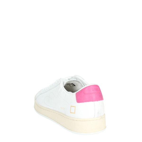 D.a.t.e. Shoes Sneakers White/Fuchsia W371-BA-CA-WF
