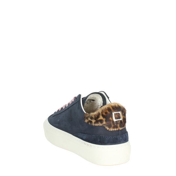 D.a.t.e. Shoes Sneakers Blue W371-SO-LE-BL