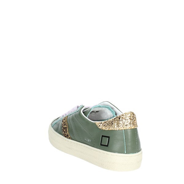 D.a.t.e. Shoes Sneakers Dark Green W371-HL-SF-TM