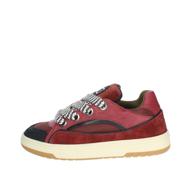 D.a.t.e. Shoes Sneakers Burgundy W371-RM-LE-BX
