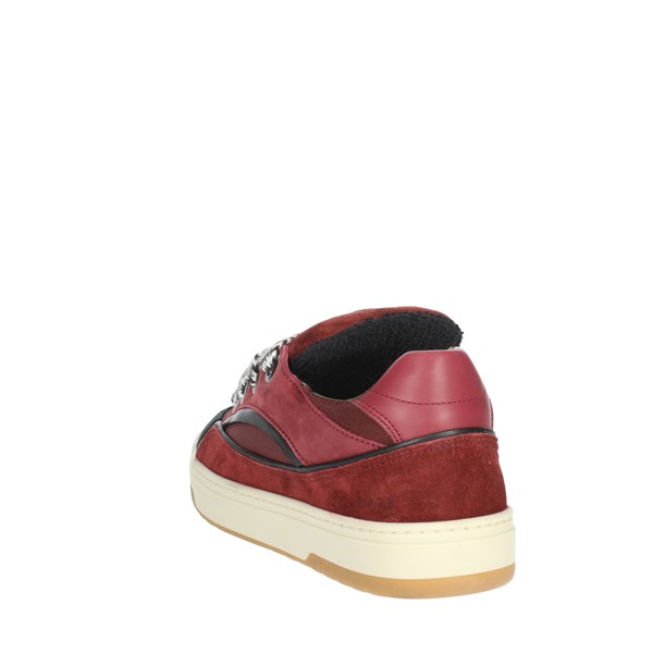 D.a.t.e. Shoes Sneakers Burgundy W371-RM-LE-BX