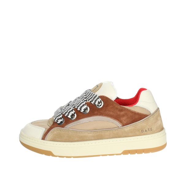 D.a.t.e. Shoes Sneakers Beige W371-RM-LE-OD
