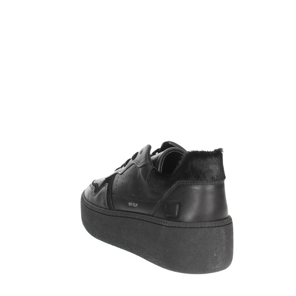 D.a.t.e. Shoes Sneakers Black W371-ST-PO-BK