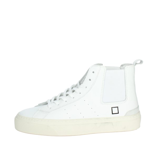 D.a.t.e. Shoes Sneakers White W371-SH-LE-WH