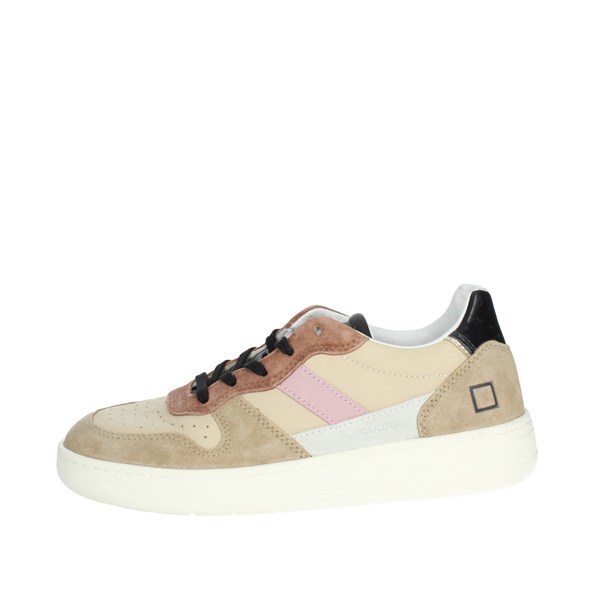 D.a.t.e. Shoes Sneakers Beige W371-C2-CO-TA