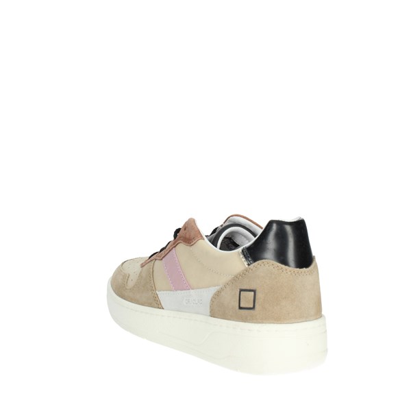 D.a.t.e. Shoes Sneakers Beige W371-C2-CO-TA