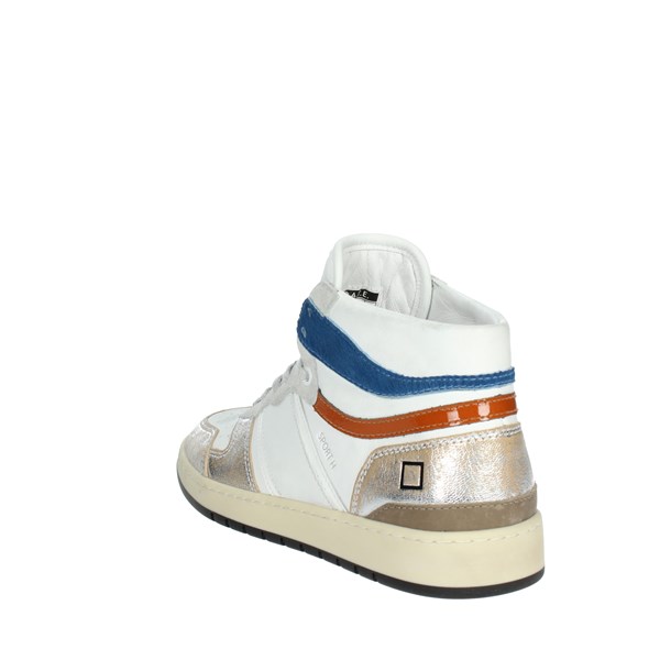 D.a.t.e. Shoes Sneakers White/Silver W371-SP-PO-LS