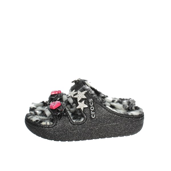 Crocs Shoes Slippers Black 208074