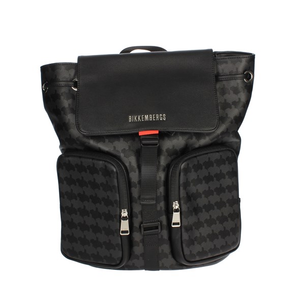 Bikkembergs Accessories Backpacks Grey/Black E3M.004