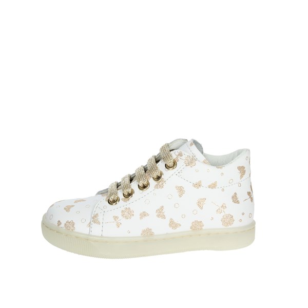 Falcotto Shoes Sneakers White/Gold 0012015572.21.1N55