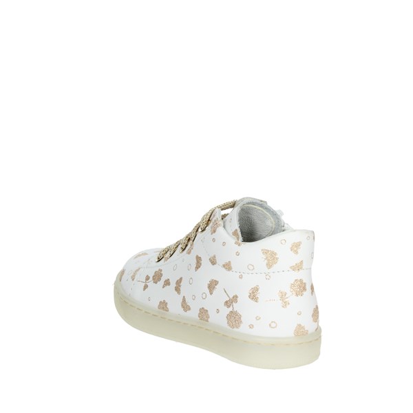 Falcotto Shoes Sneakers White/Gold 0012015572.21.1N55