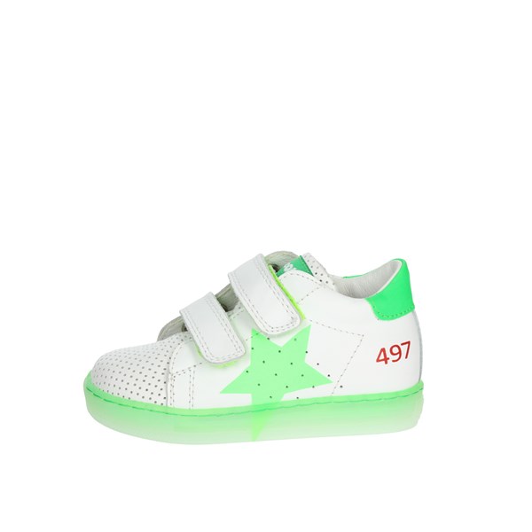 Falcotto Shoes Sneakers White/Green 0012015346.08.1N18