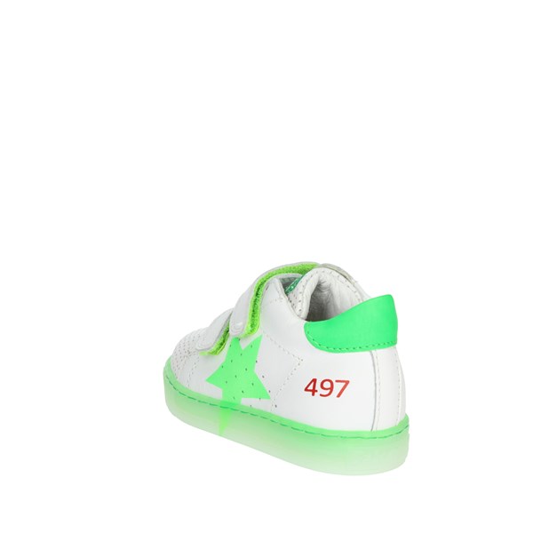 Falcotto Shoes Sneakers White/Green 0012015346.08.1N18