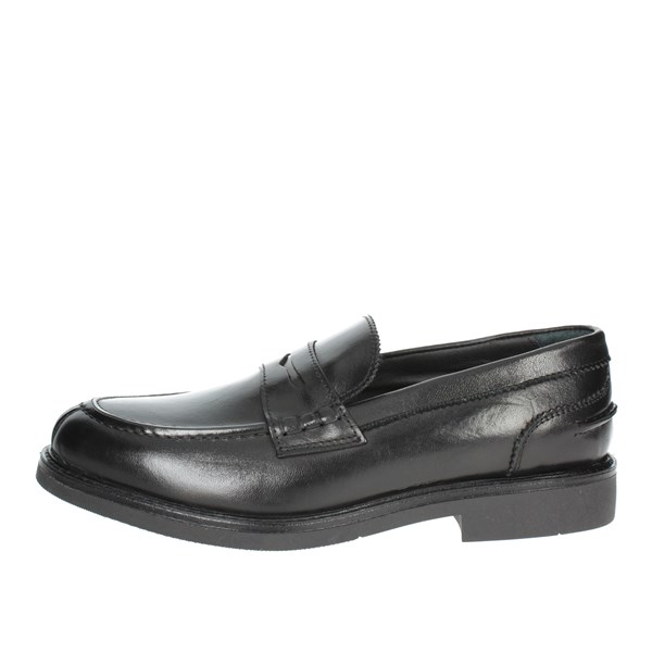 Gino Tagli Shoes Moccasin Black 652 MOCA