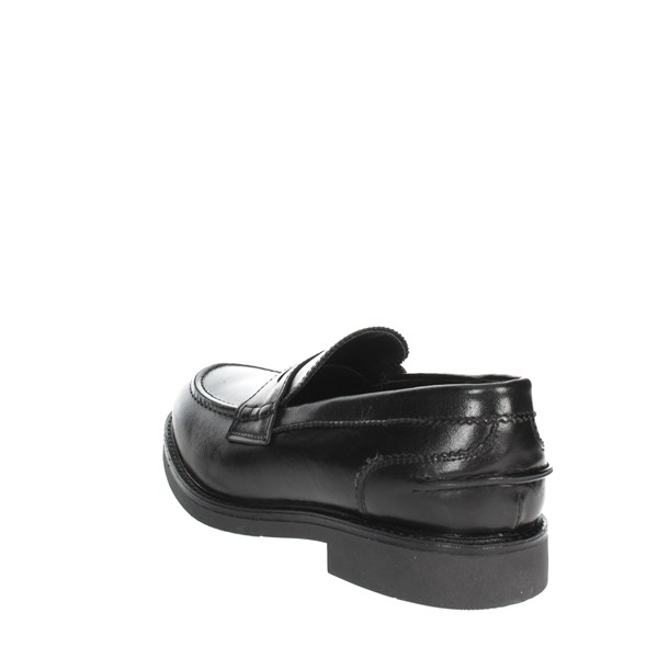 Gino Tagli Shoes Moccasin Black 652 MOCA