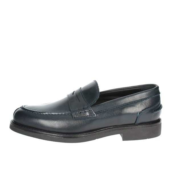Gino Tagli Shoes Moccasin Blue 652 MOCA