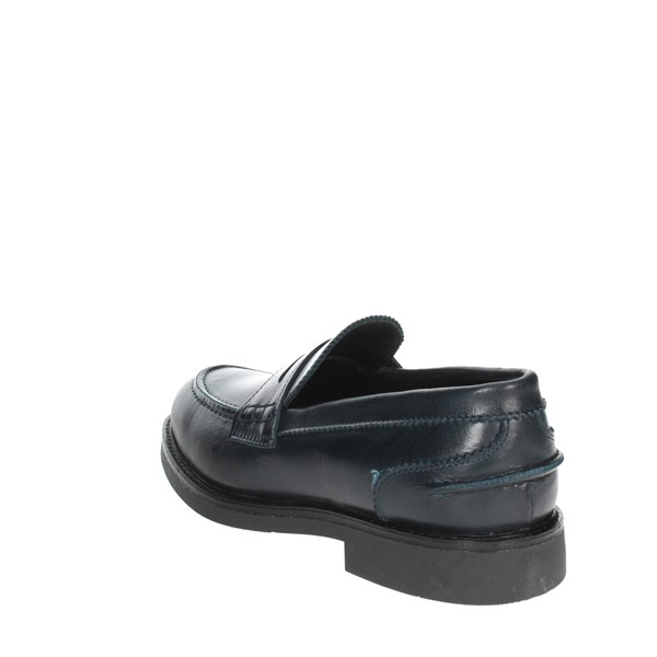 Gino Tagli Shoes Moccasin Blue 652 MOCA