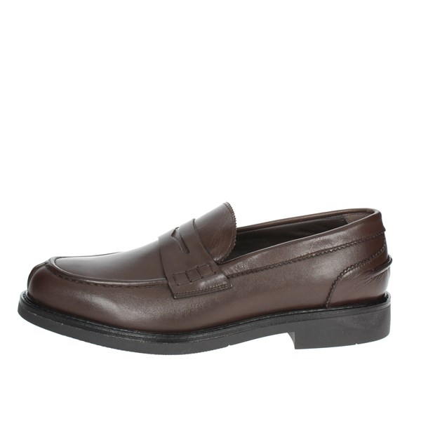 Gino Tagli Shoes Moccasin Brown 652 MOCA