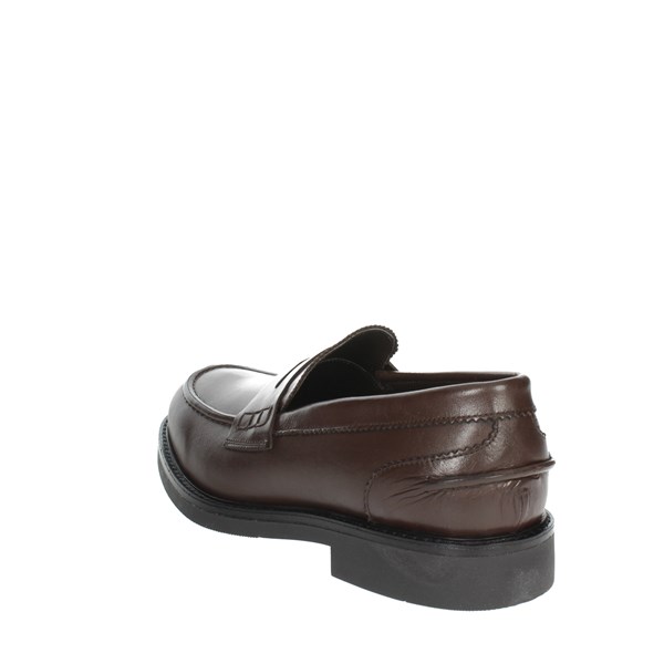 Gino Tagli Shoes Moccasin Brown 652 MOCA