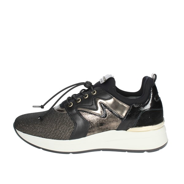 Nero Giardini Shoes Sneakers Black/Gold I013182D