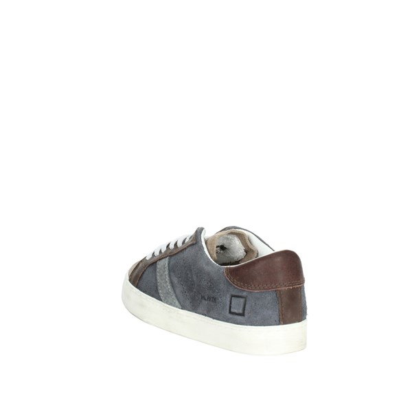 D.a.t.e. Shoes Sneakers Brown/Blue J351-HL-SN-BL2