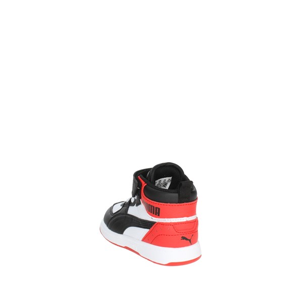 Puma Shoes Sneakers White/Black/Red 374689
