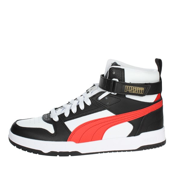 Puma Shoes Sneakers White/Black/Red 385839