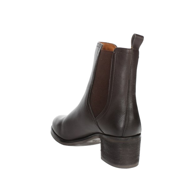 Osey Shoes Heeled Ankle Boots Brown TR0109