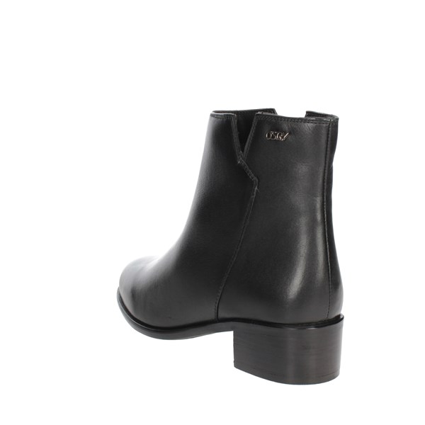 Osey Shoes Low Ankle Boots Black TR0107