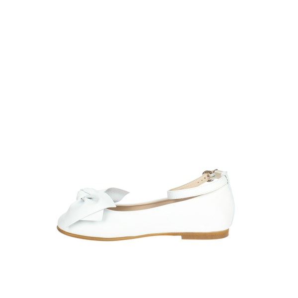 Florens Shoes Ballet Flats White F3100