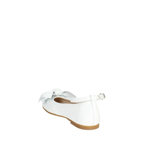Florens Shoes Ballet Flats White F3100