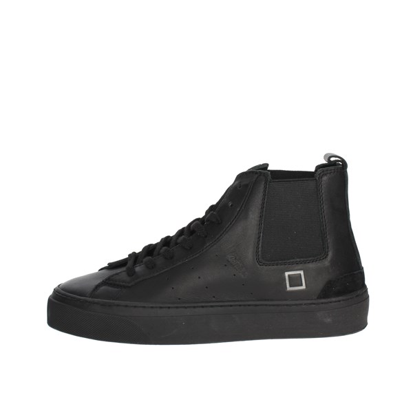 D.a.t.e. Shoes Sneakers Black W371-SH-LE-TB