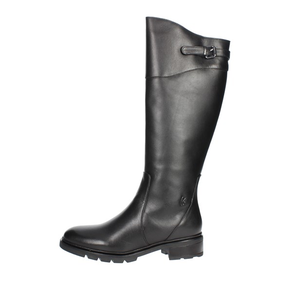 Keys Shoes Boots Black K-7402
