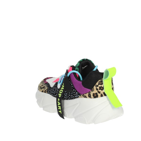 Shop Art Shoes Sneakers White/Black SA80522