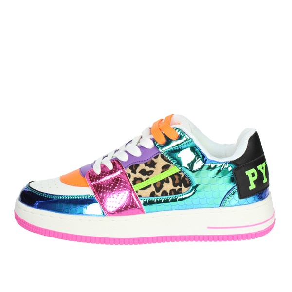 Pyrex Shoes Sneakers White/Light-blue PY80679