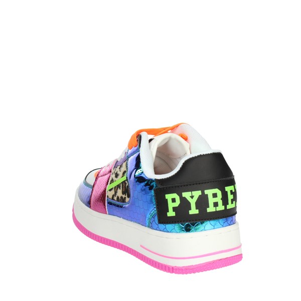 Pyrex Shoes Sneakers White/Light-blue PY80679