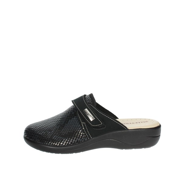 Valleverde Shoes Slippers Black CC0001