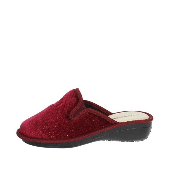Valleverde Shoes Slippers Burgundy CC0006
