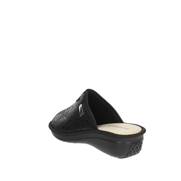 Valleverde Shoes Slippers Black CC0007