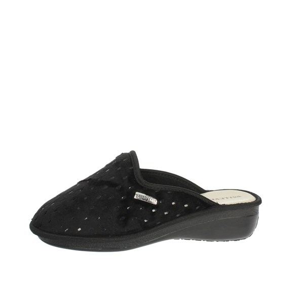 Valleverde Shoes Slippers Black CC0008