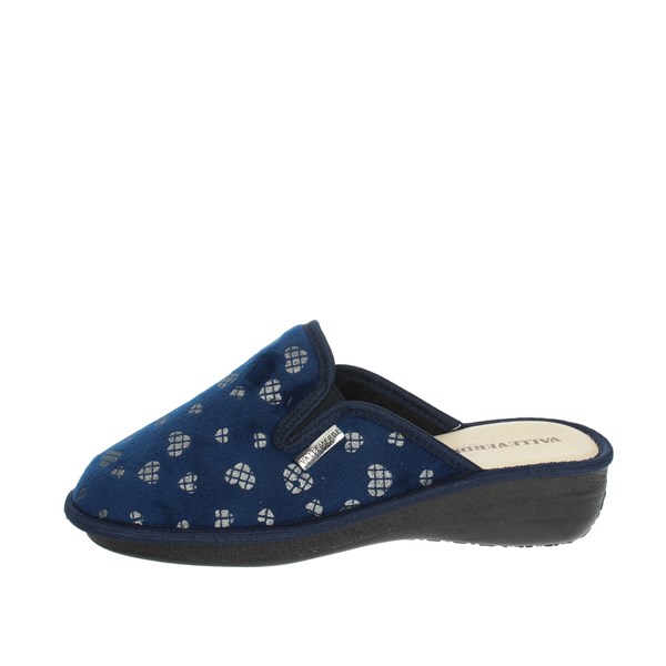 Valleverde Shoes Slippers Blue CC0009