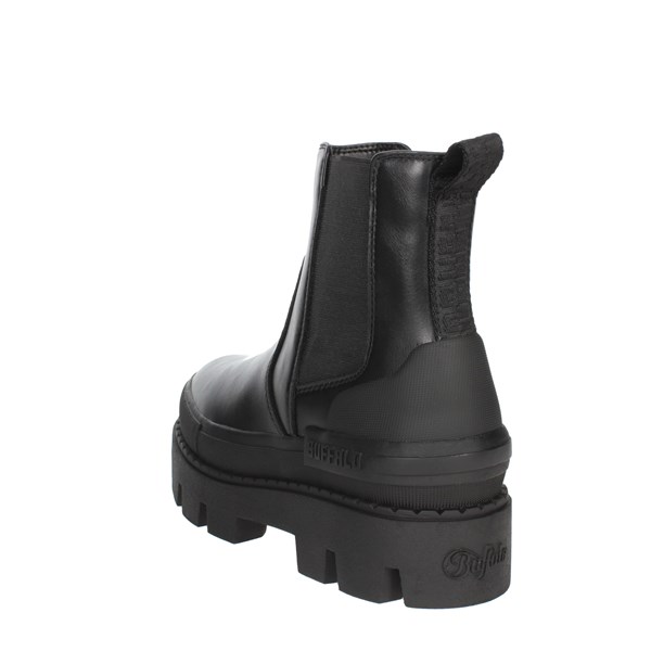 Buffalo Shoes Low Ankle Boots Black RAVEN CHELSEA