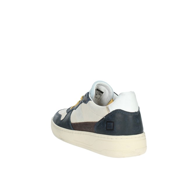 D.a.t.e. Shoes Sneakers Beige/Blue W371-C2-VC-IV