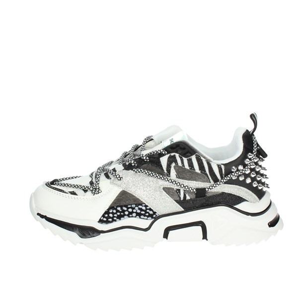 Shop Art Shoes Sneakers White/Black SASF220224